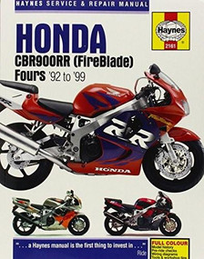 Honda CBR900RR (FireBlade) Fours '92 to '99 by John Haynes, 9780857339386