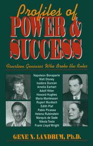 Profiles of Power and Success by Gene N. Landrum, 9781573920520