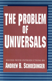 The Problem of Universals by Andrew B. Schoedinger, 9781573923781