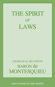 Spirit of Laws by Charles  Lois Montesquieu, 9781573929493