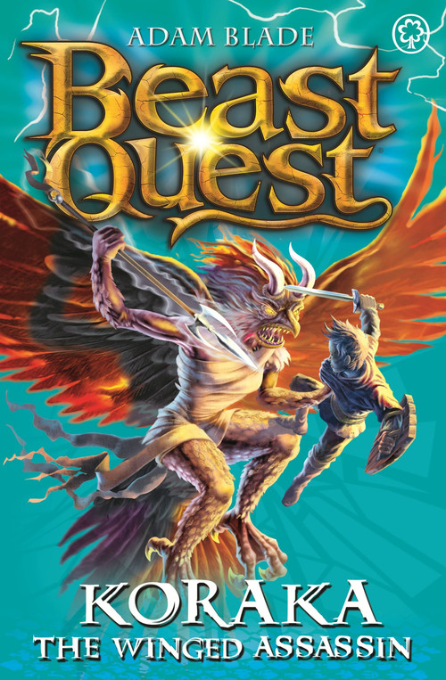 Beast Quest: 51: Koraka the Winged Assassin by Adam Blade, 9781408313183