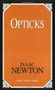 Opticks by Sir Isaac Newton, 9781591020950