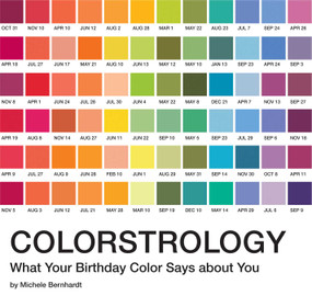 Colorstrology (What Your Birthday Color Says about You) by Michele Bernhardt, 9781594746918
