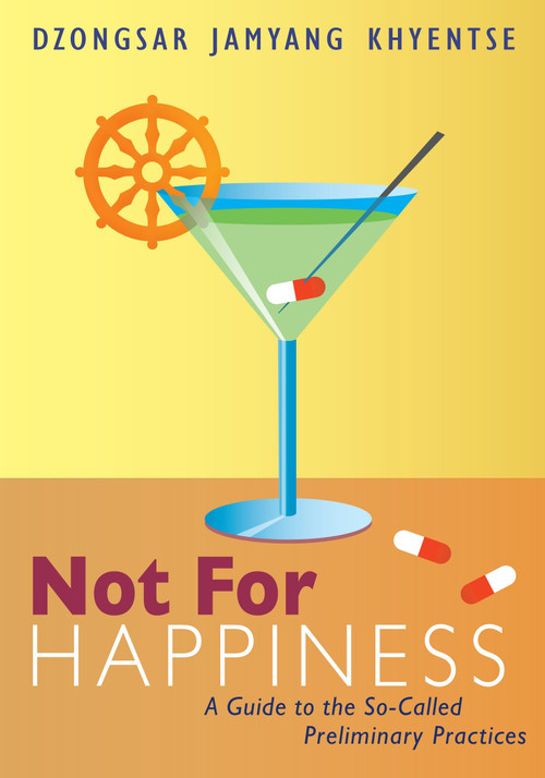 Not for Happiness (A Guide to the So-Called Preliminary Practices) by Dzongsar Jamyang Khyentse, 9781611800302