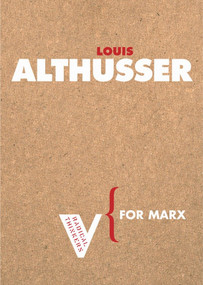 For Marx by Louis Althusser, Ben Brewster, 9781844670529