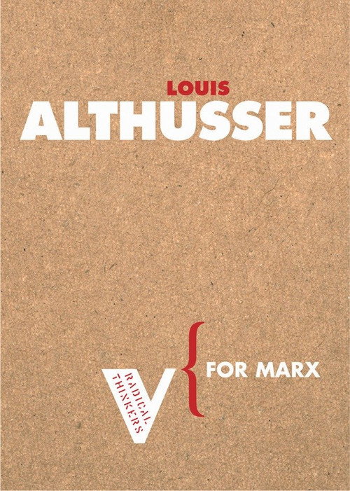 For Marx by Louis Althusser, Ben Brewster, 9781844670529