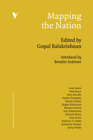 Mapping the Nation by Gopal Balakrishnan, Benedict Anderson, Lord Acton, Otto Bauer, John Breuilly, 9781844676507