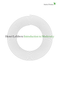 Introduction to Modernity by Henri Lefebvre, 9781844677832