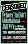 Censored 1996 (The 1996 Project Censored Yearbook) by Carl Jensen, Project Censored, Walter Cronkite, Tom Tomorrow, 9781888363012