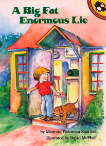 A Big Fat Enormous Lie by Marjorie Weinman Sharmat, David McPhail, 9780140547375