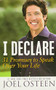 I Declare (31 Promises to Speak Over Your Life) by Joel Osteen, 9781455529322