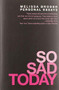 So Sad Today (Personal Essays) by Melissa Broder, 9781455562725