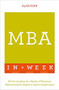 MBA in a Week by Alan Finn, 9781473608238