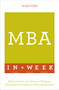 MBA in a Week by Alan Finn, 9781473608238