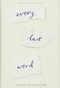 Every Last Word by Tamara Ireland Stone, 9781484705278