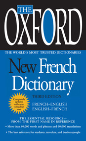 The Oxford New French Dictionary (Third Edition) by Oxford University Press, 9780425228616