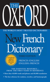 The Oxford New French Dictionary (Third Edition) by Oxford University Press, 9780425228616