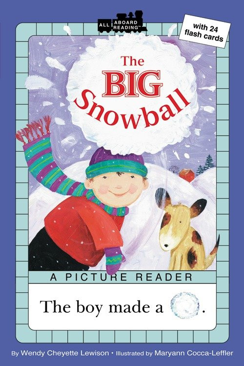 The Big Snowball by Wendy Cheyette Lewison, Maryann Cocca-Leffler, 9780448421841