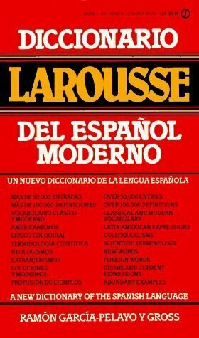 Diccionario Larousse del Espanol Moderno by Ramon Garcia Palayo y Gross, 9780451168092