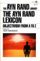 The Ayn Rand Lexicon (Objectivism from A to Z) by Ayn Rand, Harry Binswanger, 9780452010512