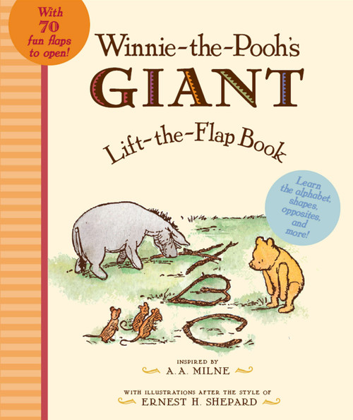 Winnie the Pooh's Giant Lift the-Flap by A. A. Milne, Ernest H. Shepard, 9780525420880
