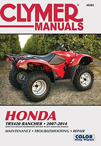 Honda TRX420 Rancher 2007-2014 (Does not include information specific to 2014 solid axle models) by Editors of Haynes Manuals, 9781620921517