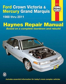 Ford Crown Victoria & Mercury Grand Marquis 1988 thru 2011 Haynes Repair Manual (1988 thru 2011) by Ken Freund, 9781620921951