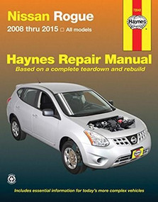 Nissan Rogue 2008 thru 2015 all model by Editors of Haynes Manuals, 9781620921999
