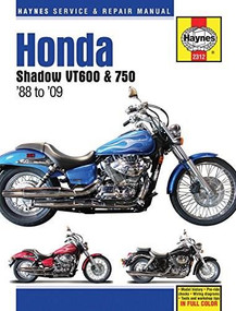 Honda Shadow VT600 & 750 '88 to '14 by Editors of Haynes Manuals, 9781620922224