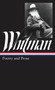 Walt Whitman: Poetry and Prose (LOA #3) by Walt Whitman, 9780940450028