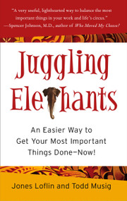 Juggling Elephants (An Easier Way to Get Your Most Important Things Done--Now!) by Jones Loflin, Todd Musig, 9781591841715
