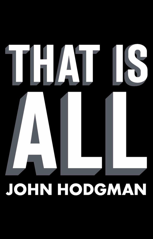 That Is All by John Hodgman, 9781594485848