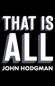 That Is All by John Hodgman, 9781594485848
