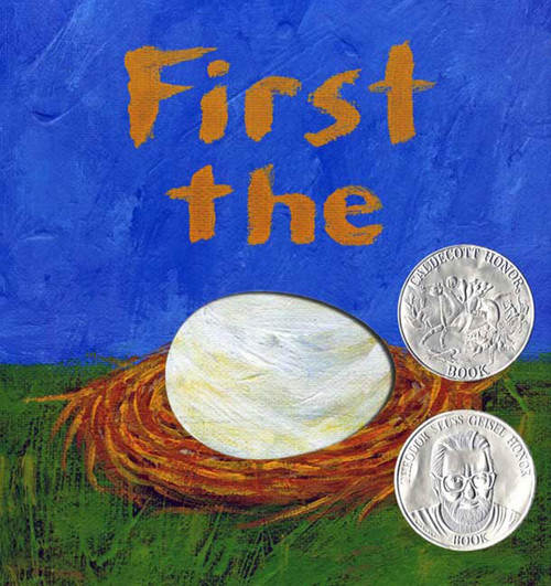 First the Egg by Laura Vaccaro Seeger, Laura Vaccaro Seeger, 9781596432727