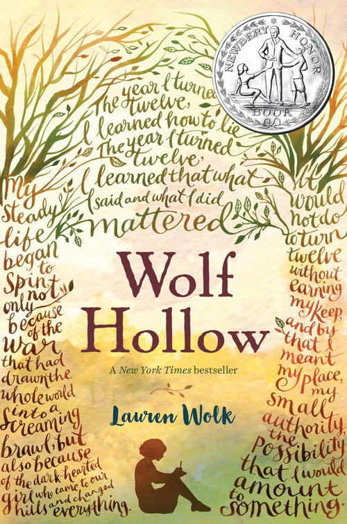 Wolf Hollow by Lauren Wolk, 9781101994825