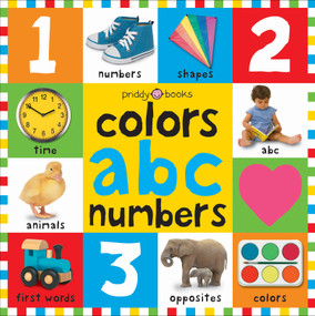 First 100 Big Board: Colors, ABC, Numbers by Roger Priddy, 9780312502195