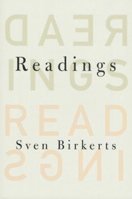 Readings by Sven Birkerts, 9781555972837