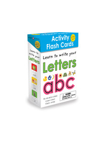 Wipe-Clean: Activity Flash Cards Letters (26 double-sided wipe-clean flash cards -- includes pen!) by Roger Priddy, 9780312498160