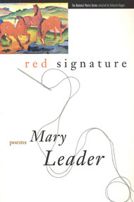 Red Signature (Poems) by Mary Leader, 9781555972554
