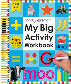 My Big Activity Workbook (Wipe Clean Activity Book) (Practice Pen Control, Spelling, Math, and More!) by Roger Priddy, 9780312502140