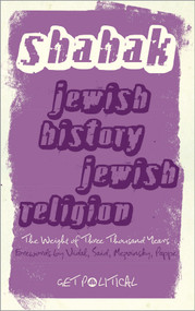 Jewish History, Jewish Religion - New Edition (The Weight of Three Thousand Years), 9780745328409