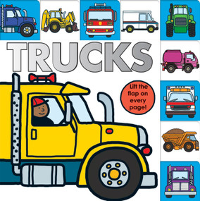Lift-the-Flap Tab: Trucks (An interactive board book for little fans of trucks) by Roger Priddy, 9780312515829