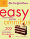 The New York Times Easy Crossword Puzzle Omnibus Volume 9 (200 Solvable Puzzles from the Pages of The New York Times) by Will Shortz, 9781250032584