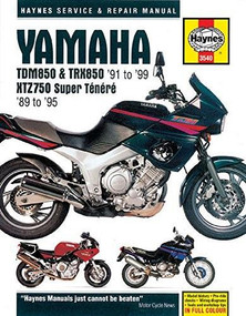 Yamaha TDM850 & TRX850 '91 to '99 and XTZ750 Super Tenere '89 to '95 by Editors of Haynes Manuals, 9781785210112