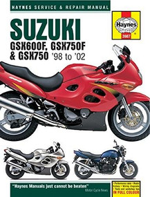 Suzuki GSX600F, GSX750F & GSX750 '98-'02 by Editors of Haynes Manuals, 9781785212833