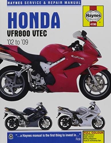 Honda VFR800 VTEC '02 to '09 by Editors of Haynes Manuals, 9781785213038