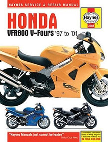 Honda VFR800 V-Fours '97-'01 by Editors of Haynes Manuals, 9781785213083