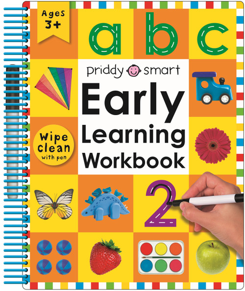 Early Learning Workbook (Wipe Clean Activity Book) (With Practical Exercises and Activities To Do Again and Again!) by Roger Priddy, 9780312513412