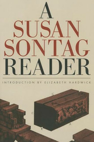 A Susan Sontag Reader by Susan Sontag, 9780374535476