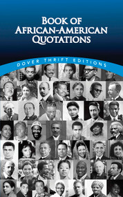 Book of African-American Quotations by Joslyn Pine, 9780486475899